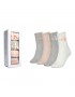 Γυναικείες Κάλτσες Calvin Klein Women Sock 4pc Giftbox 701224131-002, ΓΚΡΙ-ΕΚΡΟΥ-ΣΟΜΟΝ